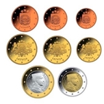 Foto de 2014 LETONIA TIRA EUROS 8p