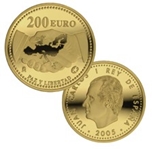 Foto de 2005 PAZ Y LIBERTAD 200 EUROS ORO