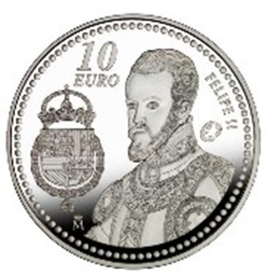 Foto de 2009 FELIPE II 10 EUROS PLATA