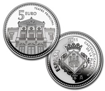 Foto de 2011 CAPITALES 5 EUROS CASTELLON