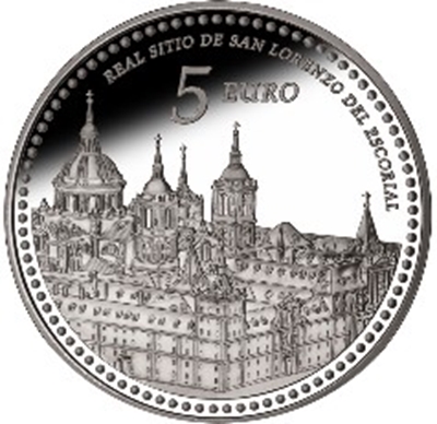 Foto de 2013 PATRIMONIO 5 EUROS Monast. EL ESCORIAL