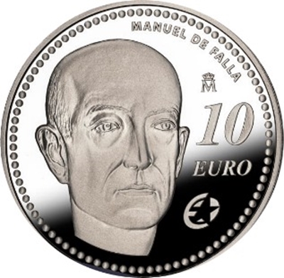 Foto de 2014 Prog.Europa: MANUEL de FALLA 10 EUROS
