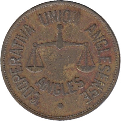 Foto de S/F E.LOCAL 25 PESETAS ANGLES. Ord.Cat.45