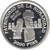 Foto de 1997 UNESCO 2000Pts ISLA PASQUA PLATA