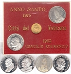 Foto de VATICANO lote 6 medalla plata diferentes. Ord.Cat.4