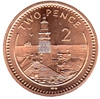 Foto de 1994 GIBRALTAR 2 PENCE FARO Lote 13 piezas