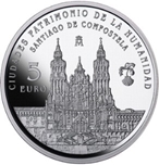 Foto de 2015 CIUDADES PATRIMONIO SANTIAGO 5 EUROS