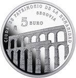 Foto de 2015 CIUDADES PATRIMONIO SEGOVIA 5 EUROS