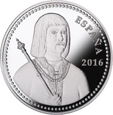 Foto de 2016 FERNANDO II de ARAGON 10 Euros