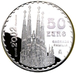 Foto de 2002 GAUDI 50 EUROS SAGRADA FAMILIA AG