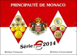 Foto de 2014 MONACO SET 8p EUROS FDC