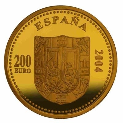 Foto de 2004 ISABEL I 200 EUROS ORO