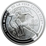 Foto de 2021 FIFA QATAR 10 EUROS MUNDIAL FUTBOL 2022