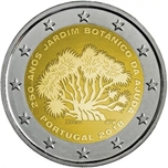 Foto de 2018 PORTUGAL 2 EUROS JARDIN BOTANICO