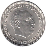 Foto de 1957*1968 EE 25 PESETAS