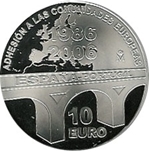Foto de 2006 ESPAÑA 10 EUROS ADHESION EUROPEA