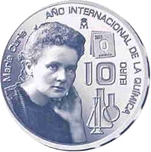 Foto de 2011 ESPAÑA 10 EUROS M.CURIE - AÑO INT.QUIMICA