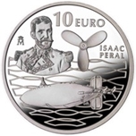 Foto de 2013 ESPAÑA 10 EUROS ISAAC PERAL