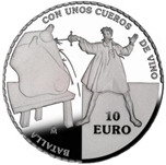 Foto de 2005 QUIJOTE 10 EUROS CUEROS DE VINOS