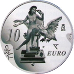 Foto de 2004 DALI 10 EUROS LEDA ATOMICA