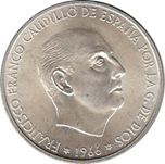 Foto de 1966*1970 ESPAÑA 100 PESETAS
