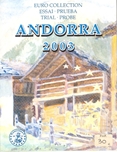 Foto de 2003 ANDORRA CARTERA 8 piezas PRUEBA EURO