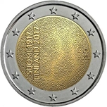 Foto de 2017 FINLANDIA 2 EUROS CENT.INDEPENDENCIA