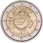 Foto de 2012 SAN MARINO 2 EUROS X ANIV.del EURO