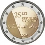 Foto de 2016 ESLOVENIA 2 EUROS INDEPENDENCIA
