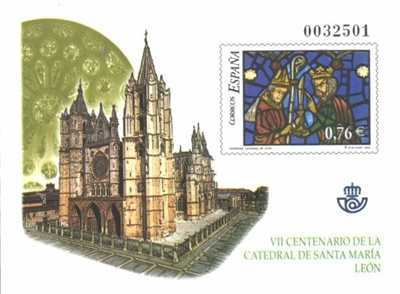 Foto de 2003 VIDRIERAS PL-81 CATEDRAL LEON