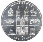 Foto de 2005-A ALEMANIA 10 EUROS MAGDEBURG