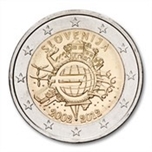 Foto de 2012 ESLOVENIA 2 EUROS X Aniv. EURO