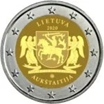 Foto de 2020 LITUANIA 2 EUROS REGION AUKSTAITIJA