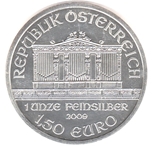 Foto de 2009 AUSTRIA 1'50 EUROS FILARMONICA