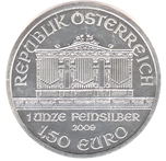 Foto de 2009 AUSTRIA 1'50 EUROS FILARMONICA