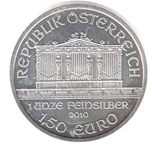 Foto de 2010 AUSTRIA 1'50 Euros FILARMONICA