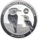 Foto de 2017 AUSTRALIA 1$ - 1 Oz KOOKABURRA  Marca PANDA