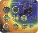 Foto de CARTERA EUROS 1999 8p. FNMT OFICIAL NUME