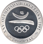 Foto de 1992 2000 Ag S1 FDC EMBLEMA