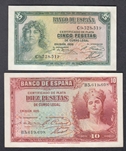 Foto de 1935 10y 5 Ptas CERTIFICADO PLATA. Ord.Cat.15