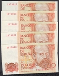 Foto de 1980/09/16 JUAN CARLOS I 200 PTAS S/SERIE Lote 5 b. Ord.Cat.101