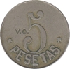 Foto de Sda COOP.OBRERA SAN JUAN de HORTA 5 Pesetas