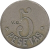 Foto de Sda COOP.OBRERA SAN JUAN de HORTA 5 Pesetas