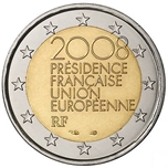 Foto de 2008 FRANCIA 2 EUROS PRESIDENCIA EUROPEA