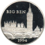 Foto de 1994 FRANCIA 100 FRANCOS - 15 ECUS  BIG BEN