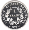 Foto de 1992 FRANCIA 1 FRANCO BICENTENARIO PLATA