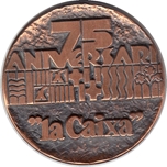 Foto de 1904-1979 MEDALLA 75 ANIV. LA CAIXA