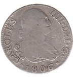 Foto de 1806 CARLOS IV 2 REALES MADRID FA