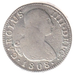 Foto de 1808 CARLOS IV 2 REALES MADRID AI