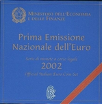 Foto de 2002 ITALIA SET EUROS 8p.